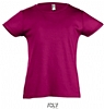 Camiseta Niña Publicitaria Cherry Sols - Color Fucsia